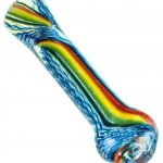 Rasta Stripe Chillum