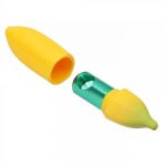Silicone Banana Skin Metal Hand Pipe