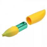 Silicone Banana Skin Metal Hand Pipe