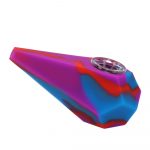 Silicone Diamond Hand Pipe Assorted