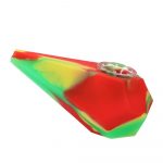Silicone Diamond Hand Pipe Assorted