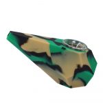 Silicone Diamond Hand Pipe Assorted