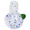 Frit Glass with Square Mouth Pipe - 3.5 in