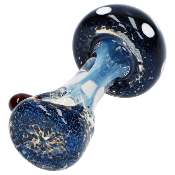 Mushroom Frit Spoon Pipe - 4.5 in