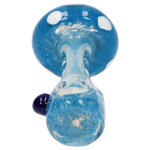 Mushroom Frit Spoon Pipe - 4.5 in