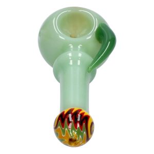 Slime Tube Horn Reversal Art Spoon Pipe - 4.5 in