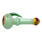 Slime Tube Horn Reversal Art Spoon Pipe - 4.5 in