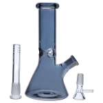 Smoke Cartel Electroplated Beaker Bong - 8 in.