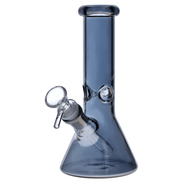 Smoke Cartel Electroplated Beaker Bong - 8 in.