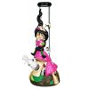 Witch Way 3D Painted Beaker Bong - 14" / 14mm F