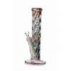 Iridescent Rainbow Spiral 12-inch Daze Glass Water Pipe