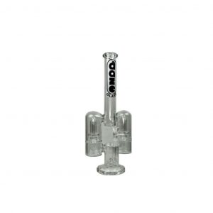 Rocket Ship Style Glass Water Pipe by Daze Glass