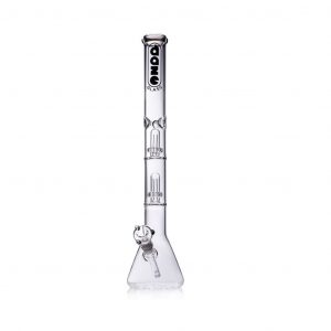 Daze Glass 22-inch Bong with Ufo Percolators