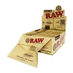 RAW Organic Hemp Artesano King Size Slim Papers + Tips