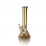 Diamond Beaker Water Pipe with Simple Diamond Base Design