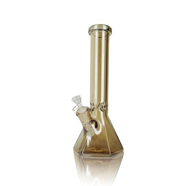 Diamond Beaker Water Pipe with Simple Diamond Base Design