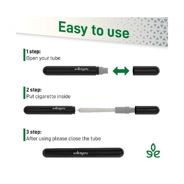 Aluminum Doob Tube Weed Pipe with Filter for Joint Protection