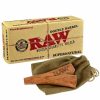 Sustainable Brown Knotwood Cigar Holder with Unique Growth Patterns