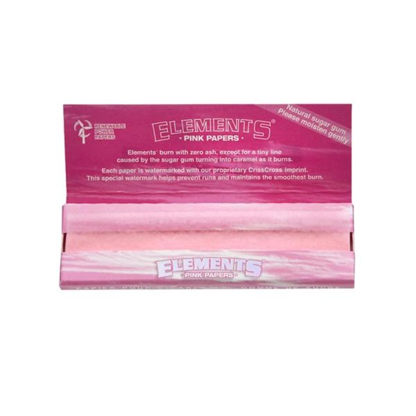 Pink 1 1/4 Rolling Papers