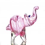 Pink Tube Elephant Hand Pipe for a Unique Smoking Experience