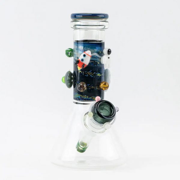 Empire Glassworks Baby Beaker-galactic Bong