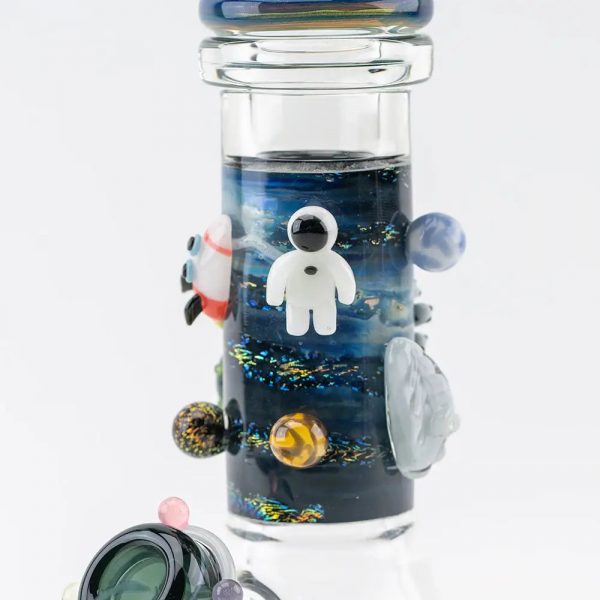 Empire Glassworks Baby Beaker-galactic Bong