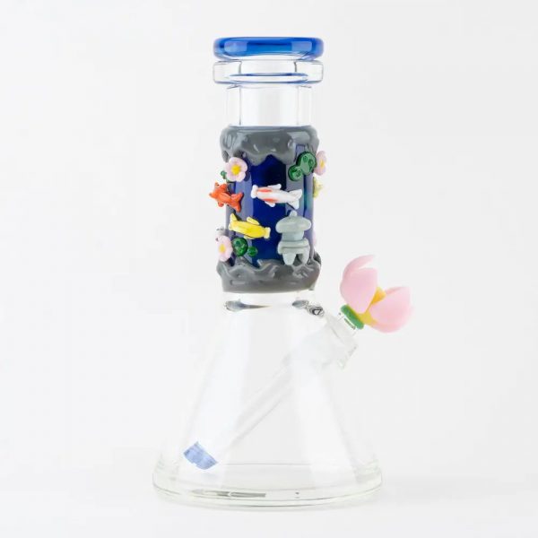 Empire Glassworks Baby Beaker Koi Pond Water Pipe