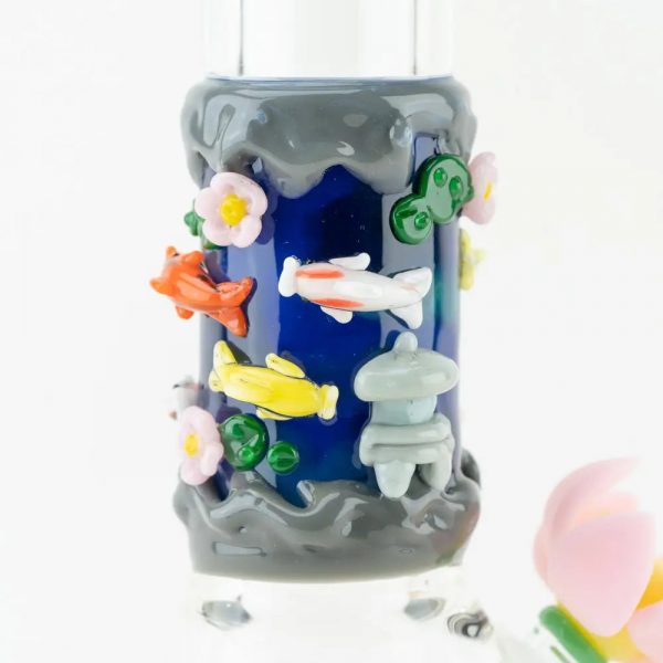 Empire Glassworks Baby Beaker Koi Pond Water Pipe