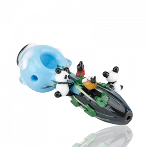 Empire Glassworks Climbing Pandas Spoon Pipe