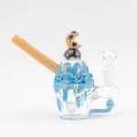 Empire Glassworks Cookie Monster Sundae Mini Rig