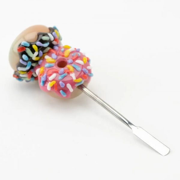 Empire Glassworks Donut Dab Tool in Borosilicate Glass