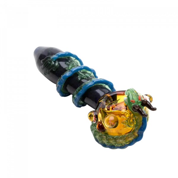 Empire Glassworks Dragon Sphere Spoon Pipe
