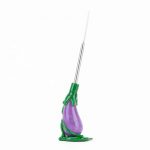 Empire Glassworks Eggplant Dab Tool in Borosilicate Glass