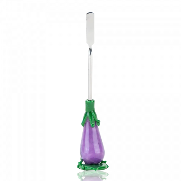 Empire Glassworks Eggplant Dab Tool in Borosilicate Glass
