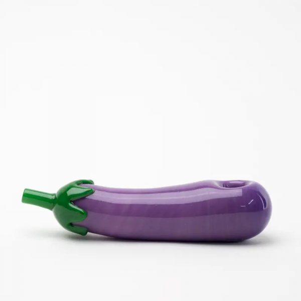 Empire Glassworks Eggplant Glass Hand Pipe