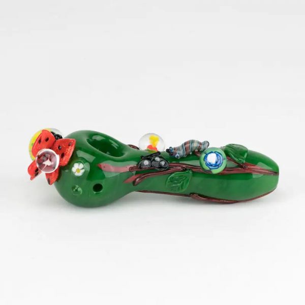 Empire Glassworks Garden Critters Spoon Pipe