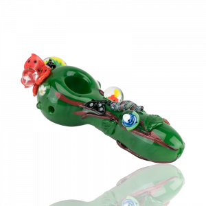 Empire Glassworks Garden Critters Spoon Pipe