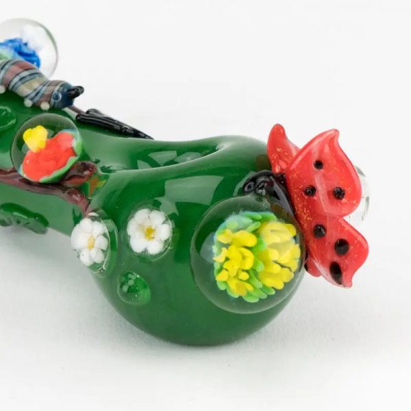 Empire Glassworks Garden Critters Spoon Pipe