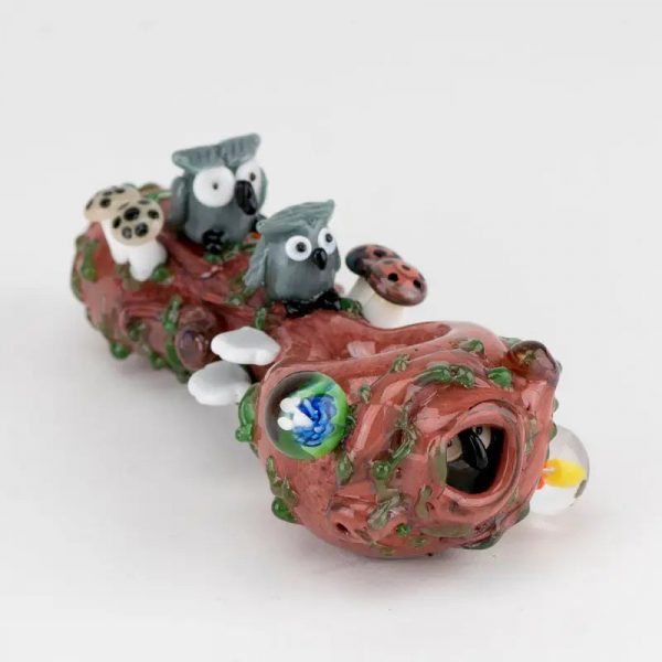 Empire Glassworks Hooties Forest Glass Spoon Pipe