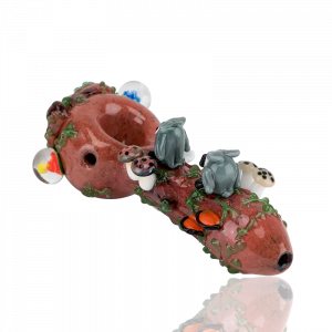 Empire Glassworks Hooties Forest Glass Spoon Pipe