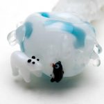 Empire Glassworks Icy Penguins Spoon Pipe