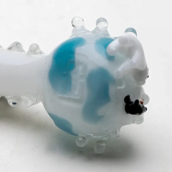 Empire Glassworks Icy Penguins Spoon Pipe