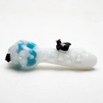 Empire Glassworks Icy Penguins Spoon Pipe