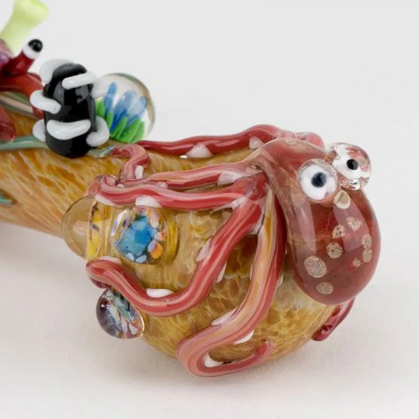 Empire Glassworks Kraken Glass Spoon Pipe