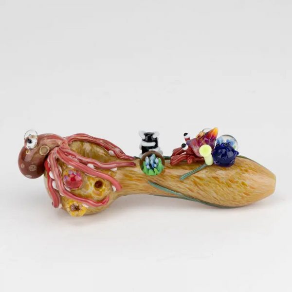 Empire Glassworks Kraken Glass Spoon Pipe