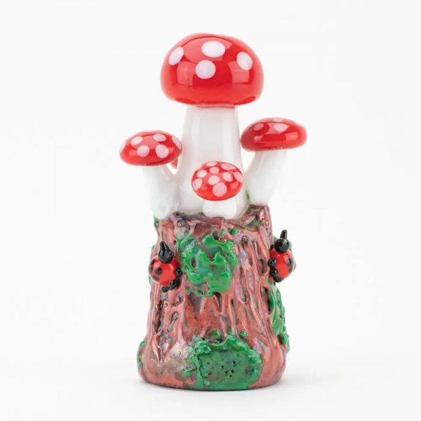 Empire Glassworks Mushroom Glass Hand Pipe