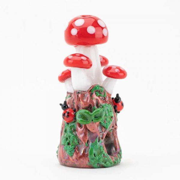 Empire Glassworks Mushroom Glass Hand Pipe