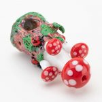 Empire Glassworks Mushroom Glass Hand Pipe