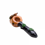 Empire Glassworks Owl Spoon Pipe