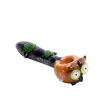 Empire Glassworks Owl Spoon Pipe